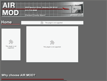 Tablet Screenshot of airmod.com